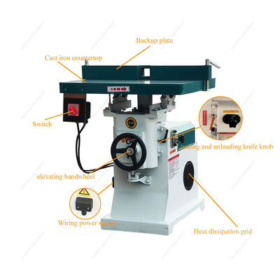 Machine de fraisage verticale MX5115 pour machines automatiques d'alimentation et machines universelles de fraisage du bois