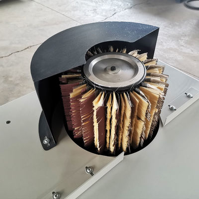 380v / 50Hz armoire de travail du bois porte borne brosse Sander tambour machine de ponçage latéral Polisseur de porte de bois