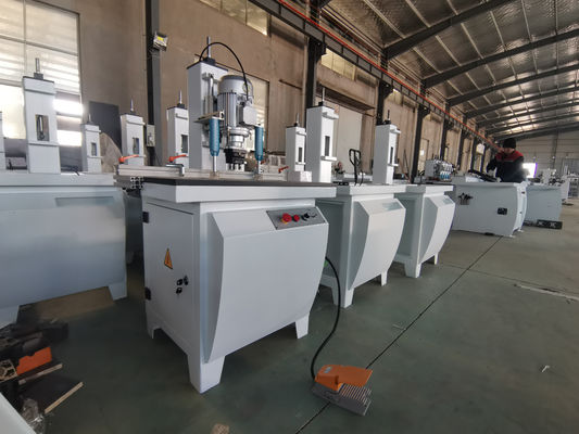 Machine de perçage à tête unique 3 broche 150 kg poids cabinet vertical perçage trou de charnière