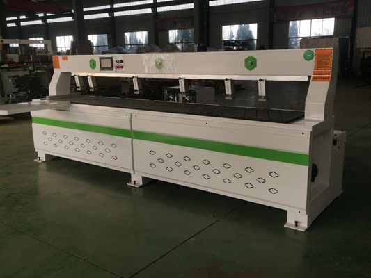 Machine de perçage de trous de serrure de porte horizontale à double ligne pour panneaux de meubles en contreplaqué MDF