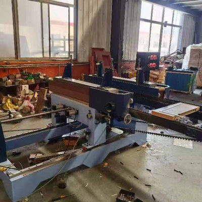 Poids réglable KG 320 KG Machines de travail du bois Machine à poncer linéaire à double face