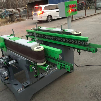 Poids réglable KG 320 KG Machines de travail du bois Machine à poncer linéaire à double face
