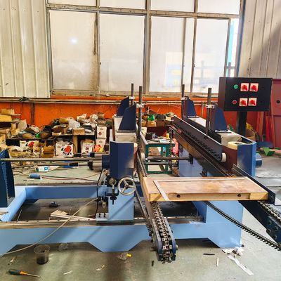 Poids réglable KG 320 KG Machines de travail du bois Machine à poncer linéaire à double face