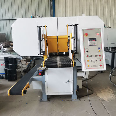 Machine à scie à bande horizontale pour couper les troncs de séquoias et le bois mince