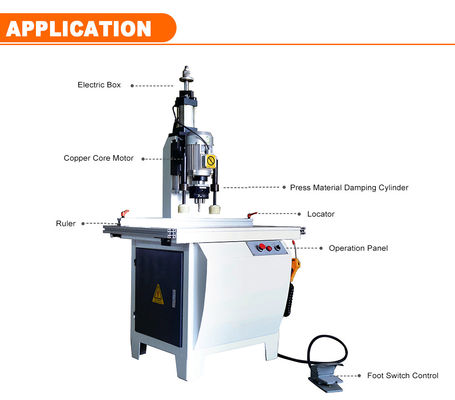 Profondeur maximale de forage 60 mm MZ73031 Cabinet Hinge Boring Machine pour la charnière verticale