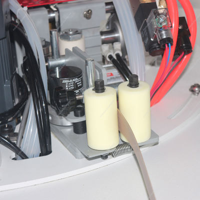 110C-210C Machine à bandes automatique de bordure de colle à laser de précision d'amarrage à courbe droite