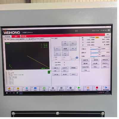 5080x3000x2400mm ATC CNC routeur avec le moteur de conduite de ligne lourde et haute tension