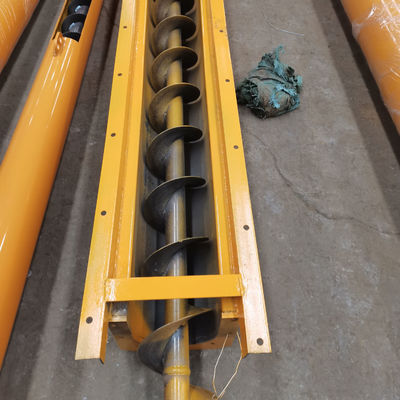 Transporteur à vis sans arbre de 108 mm de diamètre d'arbre en spirale TDLXU330-5 dans l'industrie personnalisée