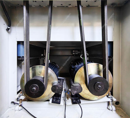 Machine de ponçage à courroie de précision entièrement automatique pour ligne de production de travail du bois