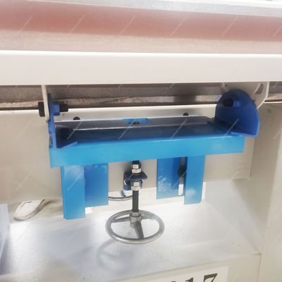 Machine à poncer ronde à double courroie pour le travail du bois de précision Table automatique incluse