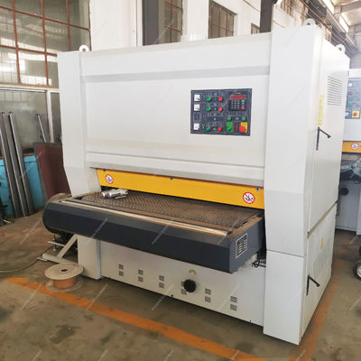 Machine de ponçage à courroie multi-fonctionnelle à planche à bois à double face CNC automatique