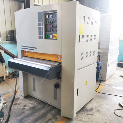 Machine de ponçage à courroie multi-fonctionnelle à planche à bois à double face CNC automatique