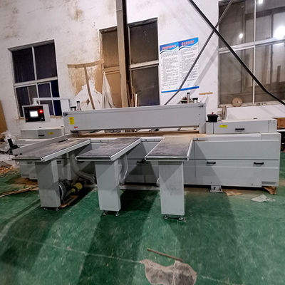Boutiques de matériaux de construction Taille de bois Bureau CNC scie automatique à tension 380
