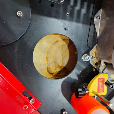 Petite machine à bandes pour le travail du bois avec une puissance de 4 kW et une fonction entièrement automatique