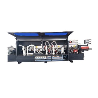 Machine à bander automatique à travers le bord d'alimentation pour la fabrication de meubles en bois