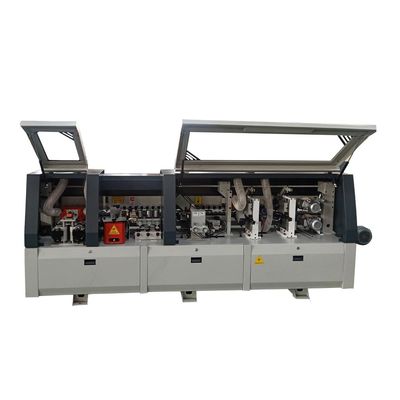 Machine à bander automatique à travers le bord d'alimentation pour la fabrication de meubles en bois