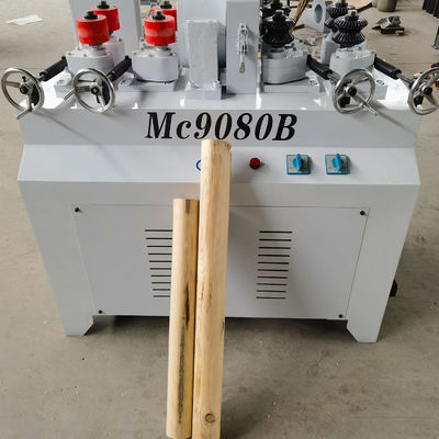 MC9080B Voltage personnalisable machine rotative à barre ronde pour le travail du bois carré rond