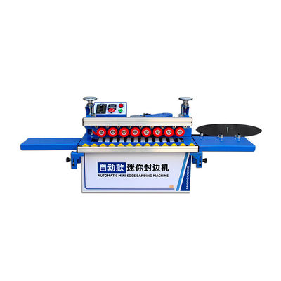 Machine de bandes de bord portable à haute productivité avec collage automatique et polissage de l'amortissement