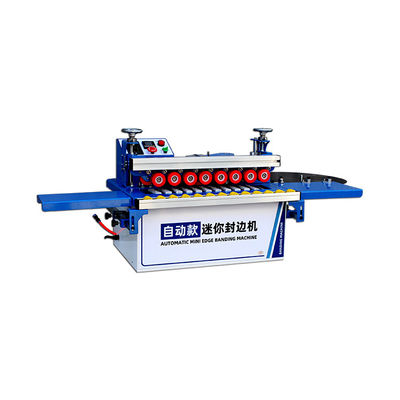 Machine de bandes de bord portable à haute productivité avec collage automatique et polissage de l'amortissement