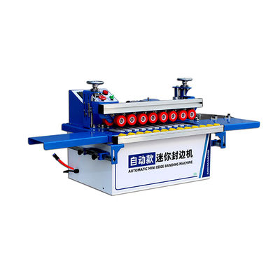 Machine de bandes de bord portable à haute productivité avec collage automatique et polissage de l'amortissement