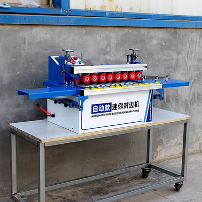 Machine de bandes de bord portable à haute productivité avec collage automatique et polissage de l'amortissement