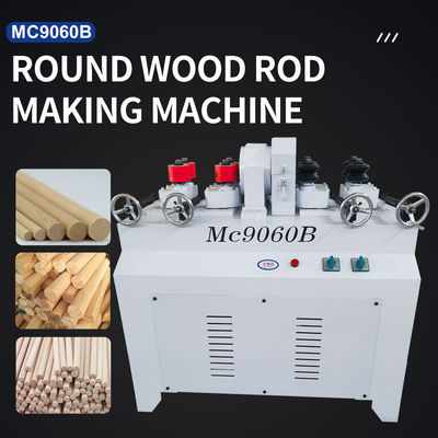 Machine de traitement de la tige ronde électrique à manche de balai de bois à vitesse de fuseau de 4000 r/min