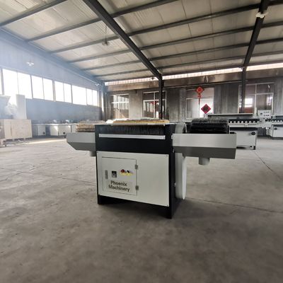 1.5kW Power Drum Brush Sander pour le ponçage des cartes de mélamine dans la production de meubles