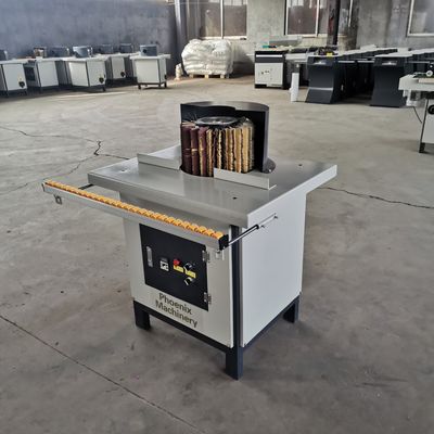 0.75kW Puissance Travail du bois Petit tambour électrique de levage manuel Pinceau Sander pour poncer
