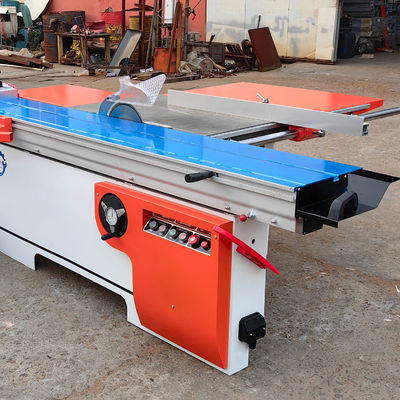 Machine de découpe de bois de 2300 mm avec scie à table coulissante et hauteur de coupe maximale de 80 mm