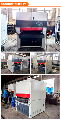 Machine de ponçage à courroie abrasive de type eau de 64 kW pour le polissage de tôles en acier inoxydable