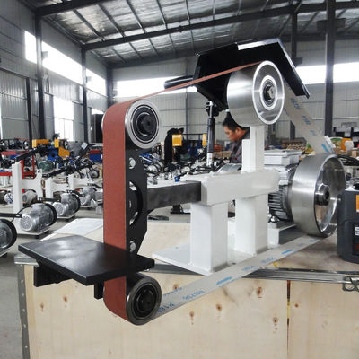 Conception multifonctionnelle PMS2100 Machine à bande de ponçage horizontale pour le polissage du matériel
