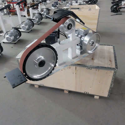 Conception multifonctionnelle PMS2100 Machine à bande de ponçage horizontale pour le polissage du matériel