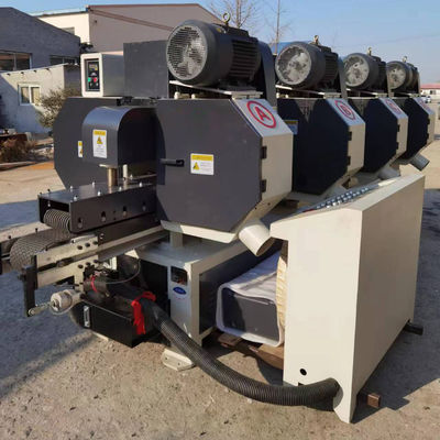 WMJ200-4 Multi-Head Serre à bande horizontale CNC à usage lourd Carré de coupe de bois