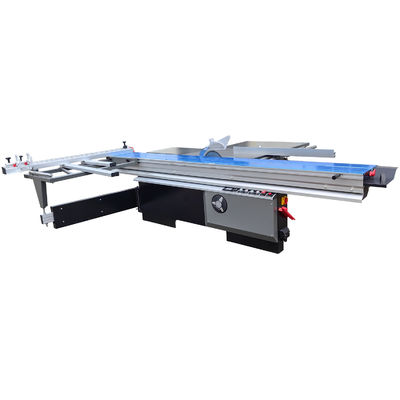 Machine de travail du bois de précision Phoenix à double lame, scie de table coulissante pour la coupe du bois