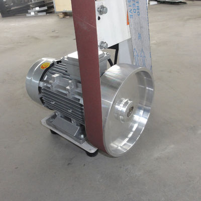 PMS1200 machine à sabler à mini-ceinture verticale en métal multifonctionnelle de 39 kg
