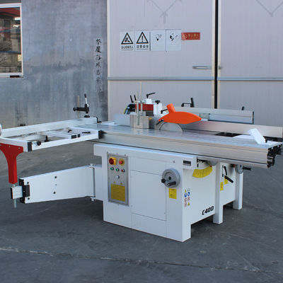 C400 Machine de travail du bois combinée multifonctionnelle CE européenne avec vitesse d'alimentation de 7 m/1'