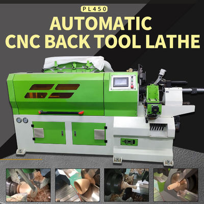 PL450 Tour à bois CNC entièrement automatique multifonction intégré pour une production rapide et rapide
