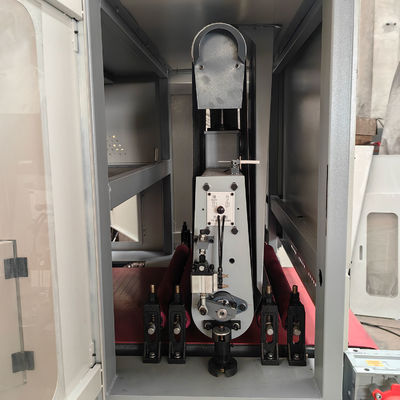Machine automatique de ponçage des métaux, de polissage et de débroussaillage pour feuille d'acier inoxydable à large bande