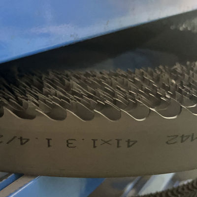 Blade de scie à bande bimétallique soudés à haute fréquence