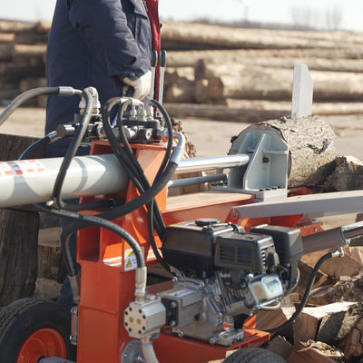 Machine de séparation de bois de chauffage de type puissance de cheval hydraulique pour la séparation et la coupe rapides
