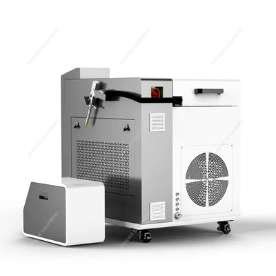 Soudage de précision Machine de soudage laser à fibre portative avec kit de pistolet à buse de 1500W