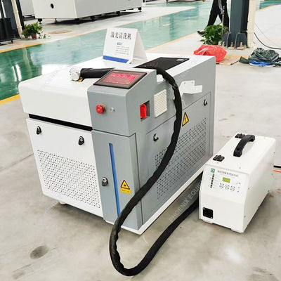 Soudage de précision Machine de soudage laser à fibre portative avec kit de pistolet à buse de 1500W