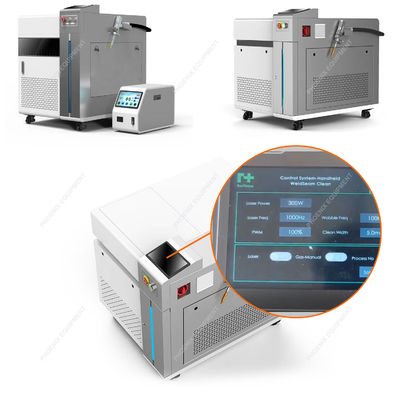 Soudage de précision Machine de soudage laser à fibre portative avec kit de pistolet à buse de 1500W
