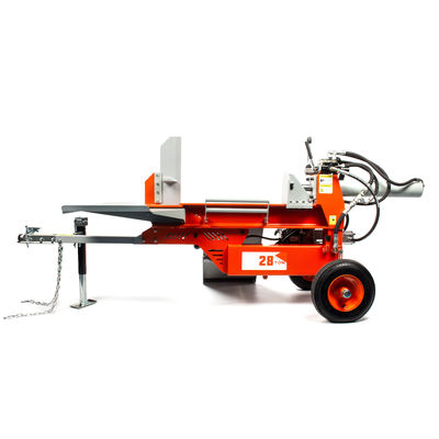 Machinette de séparation horizontale de bois de bûcher de 28 T pour ménage