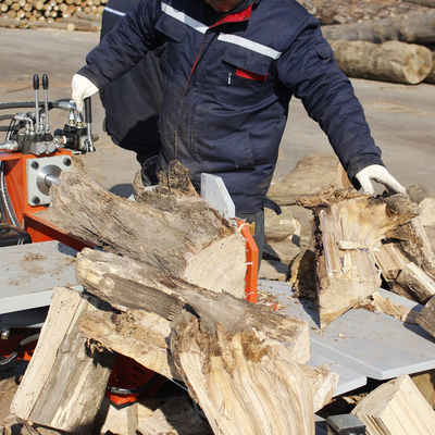 Machinette de séparation horizontale de bois de bûcher de 28 T pour ménage