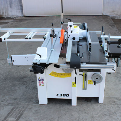 30 mm de diamètre d'arbre standard multifonctionnel C300 machine universelle intégrée de travail du bois