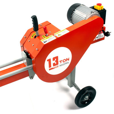 Splitter électrique horizontal de 13 tonnes idéal pour la séparation de bois à petite échelle à la maison