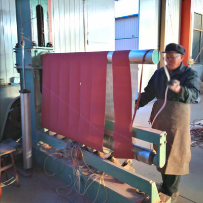Machine à poncer à plat pour le polissage des métaux de travail du bois avec 24 tailles de grains abrasifs rouges
