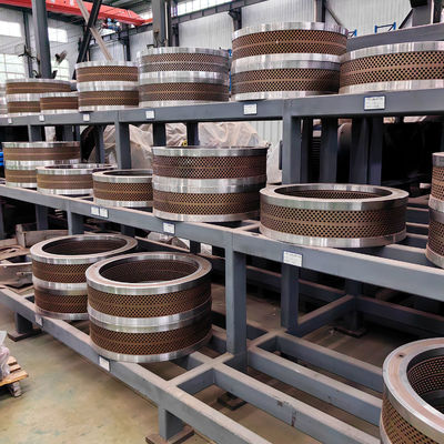 Formage de moulage par anneaux de diamètre de trou personnalisé de 6 mm et 8 mm pour le moulin à granulés de biomasse et d'aliments