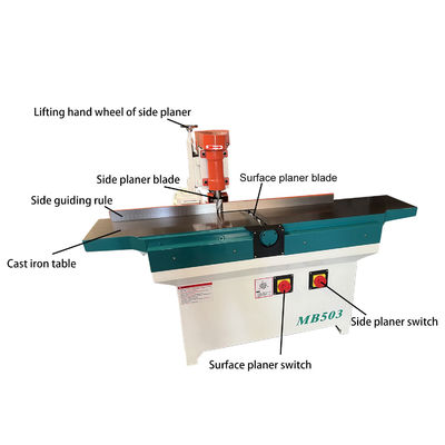 300 mm 400 mm Automatique en bois MB503 Multifonctionnel Planteur de béton de bureau pour le travail du bois